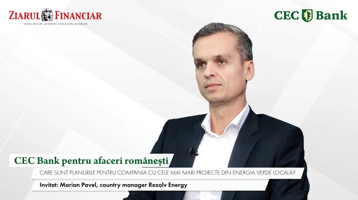 Rezolv Energy vizează un portofoliu de 4 GW de energie verde până în 2030