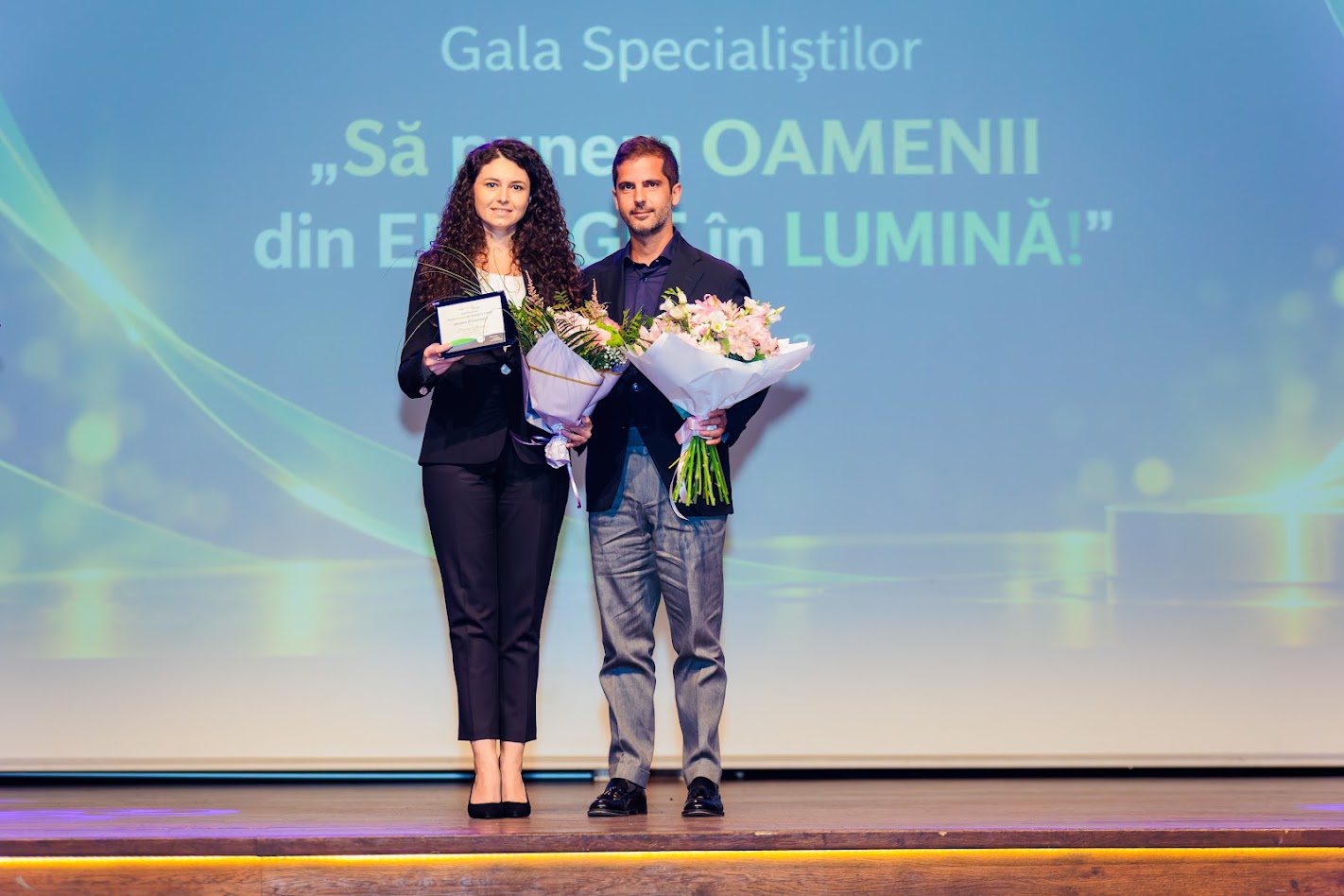 Maria Ghinea, Alive Capital, a fost premiată la Gala InvesTenergy pentru contribuția la dezvoltarea activelor energetice