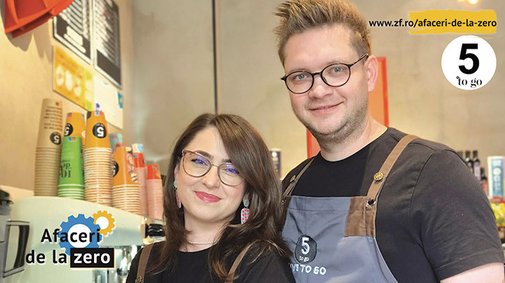 De la angajați la proprietari de trei cafenele 5 to go în Piatra Neamț