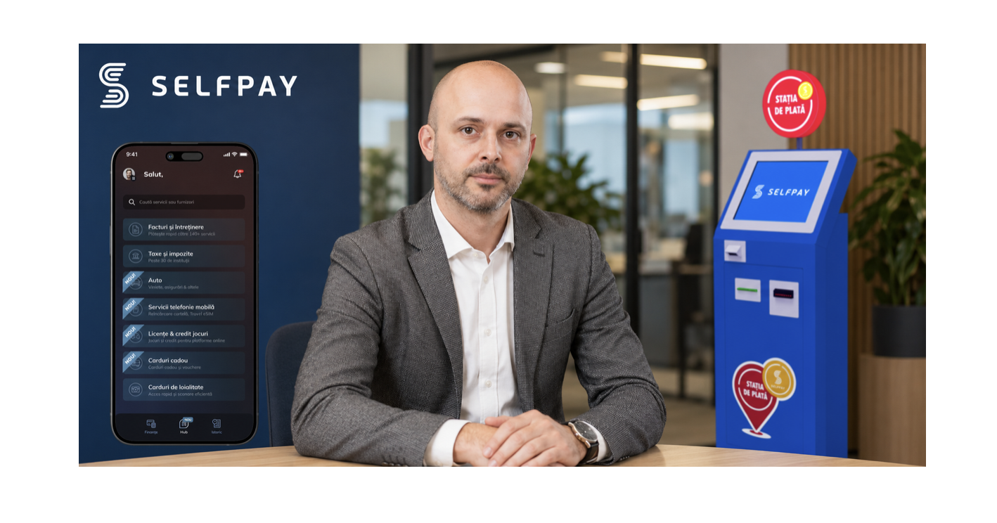 SelfPay obține autorizația de instituție de plată de la BNR pentru extinderea activității