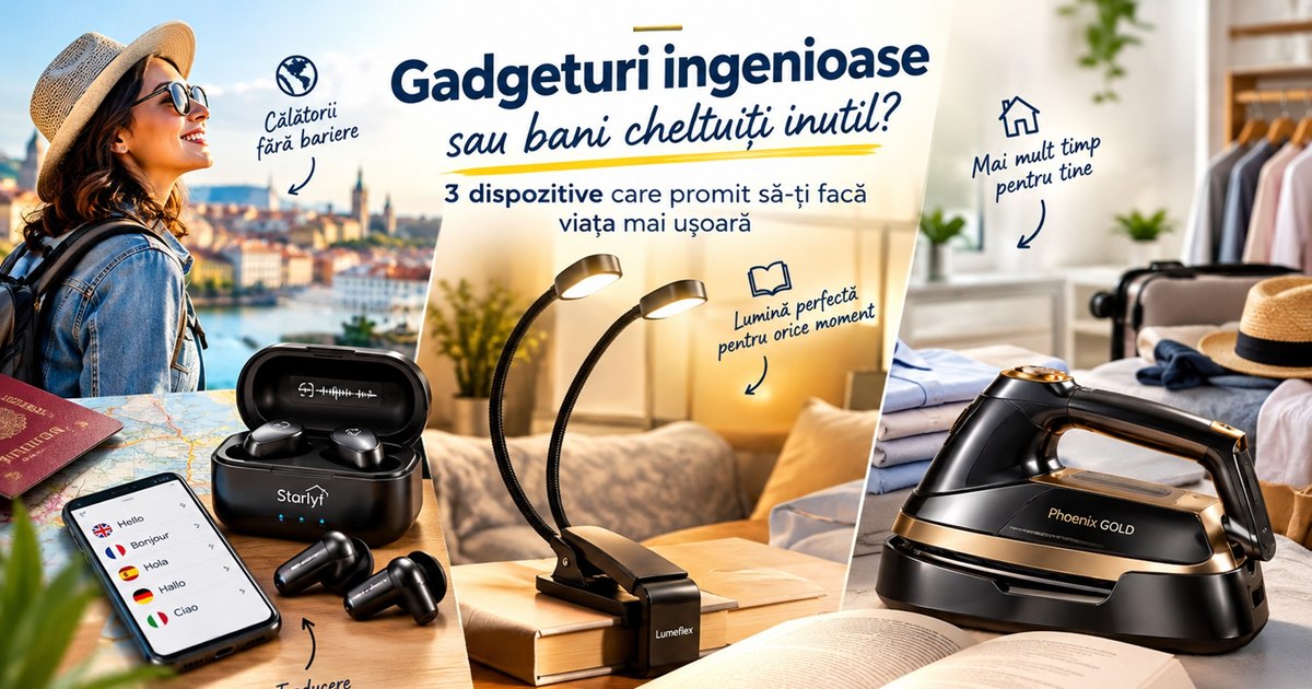 Analiză gadgeturi: între promisiunile tehnologice și utilitatea reală în viața cotidiană