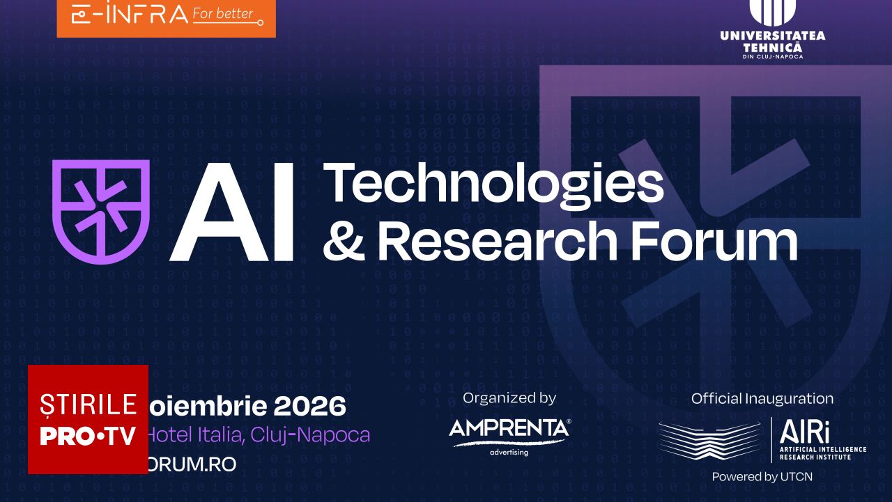 AI Technologies & Research Forum 2026 va reuni experți în tehnologie și business la Cluj