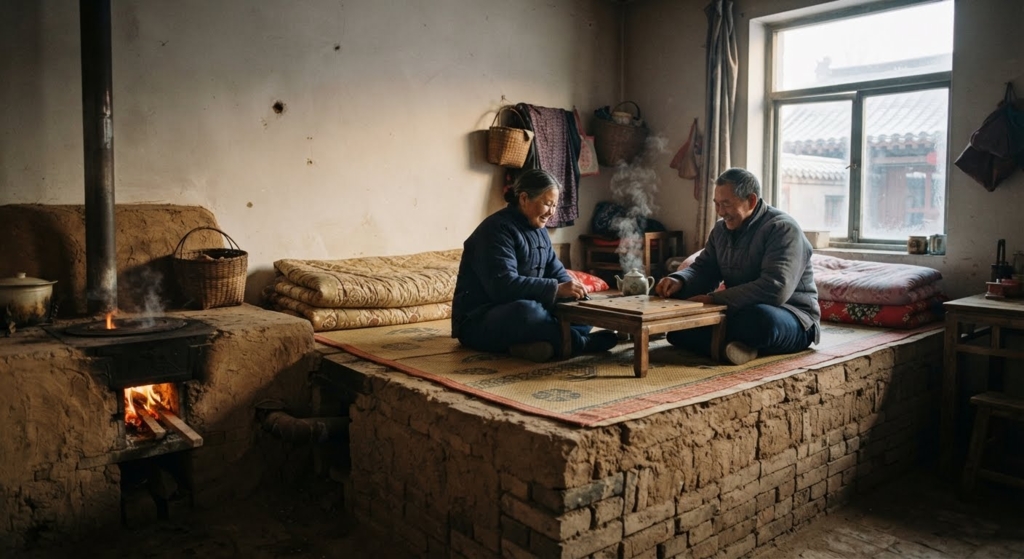 Metoda tradițională din Harbin care asigură căldura la temperaturi de -30 de grade fără costuri suplimentare