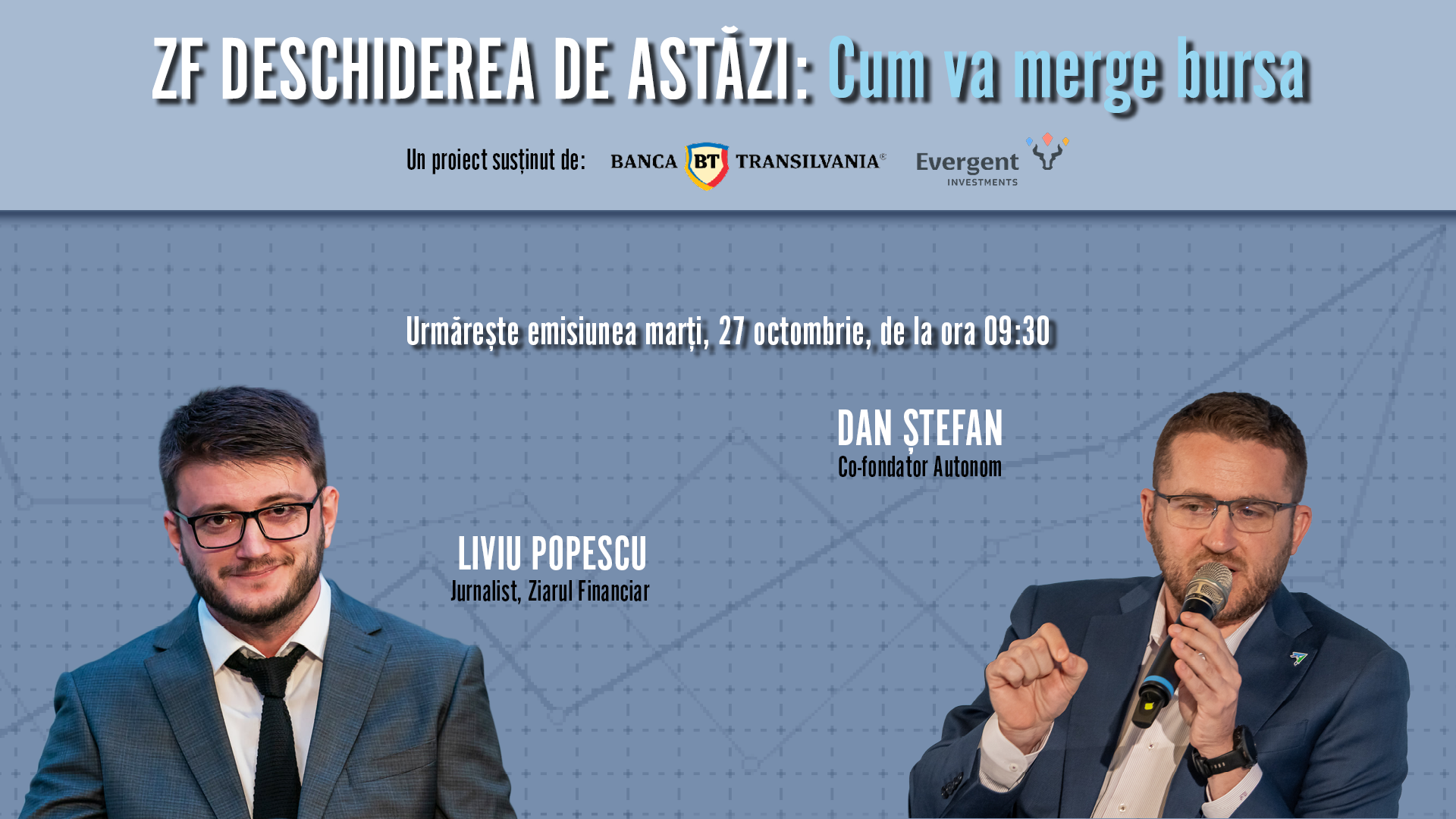 Analiză despre evoluția bursei: Dan Ștefan, co-fondator Autonom, discută despre direcțiile pieței