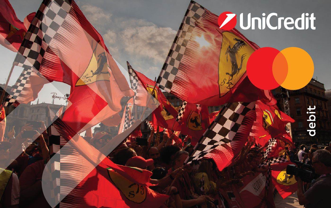 UniCredit Bank introduce carduri virtuale personalizate cu design Scuderia Ferrari HP