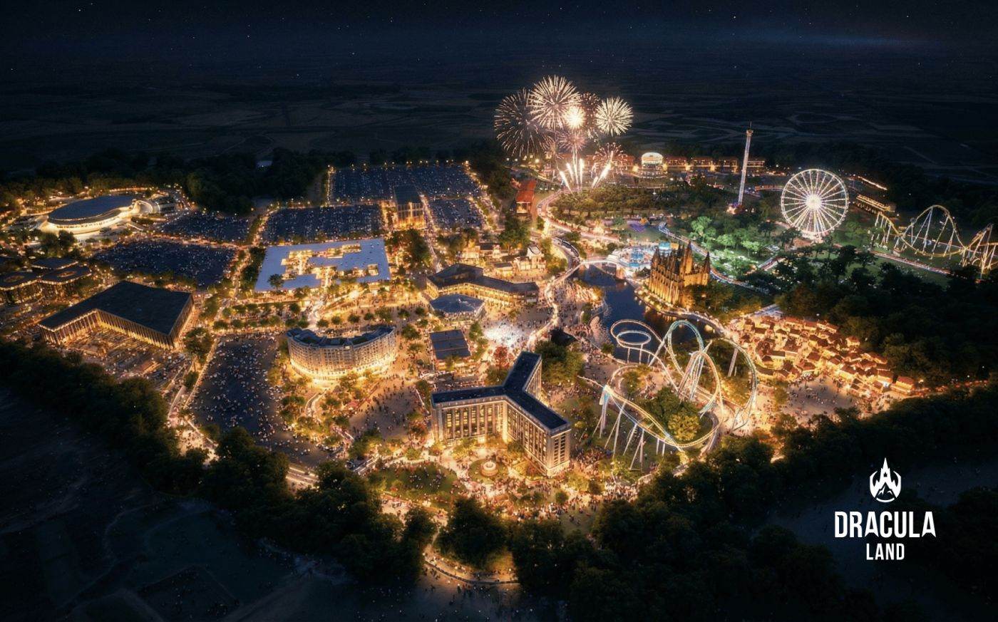Dracula Land: Proiectul de divertisment cu investiție de peste un miliard de euro finalizează masterplanul