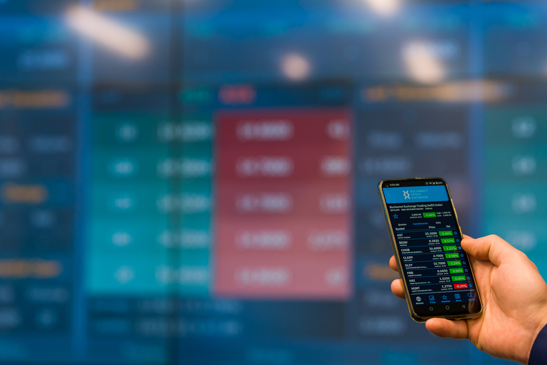 Lichiditatea de pe BVB a crescut la 350 de milioane de lei pe fondul rebalansării indicilor FTSE