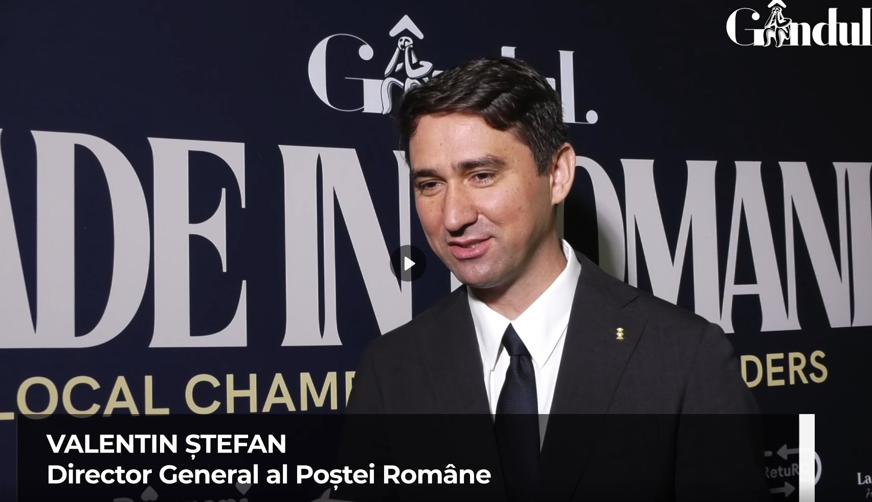 Valentin Ștefan despre Poșta Română: Brandul este un instrument esențial pentru accesul pe piețele externe