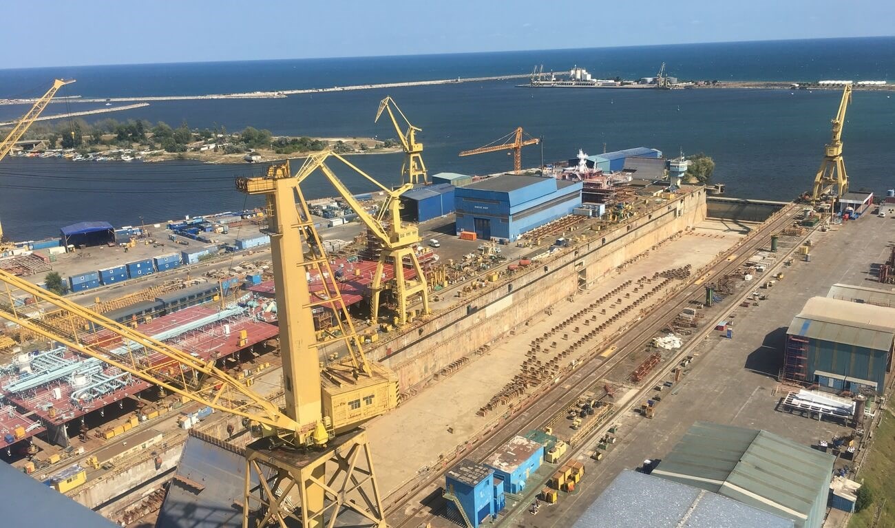 Vânzarea șantierului Damen Mangalia: Niciun ofertant la a patra licitație, prețul poate scădea la 138 de milioane de euro
