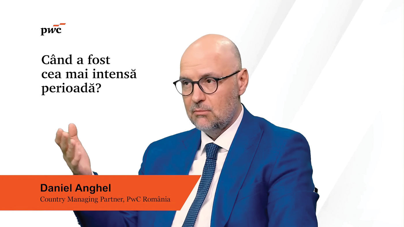 PwC România marchează 35 de ani de activitate: Daniel Anghel preia conducerea firmei