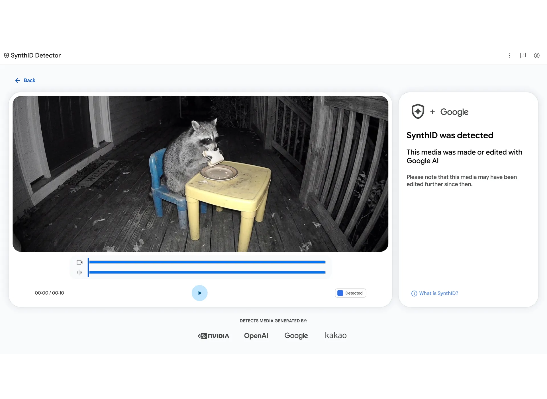Google lansează Synth Detector, un instrument public pentru identificarea conținutului generat de AI