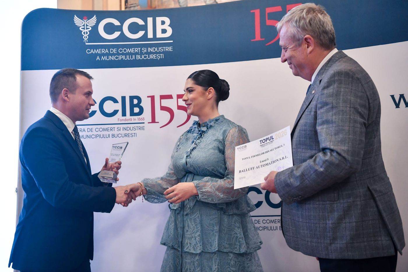 CCIB a premiat companiile performante din sectoarele 3 și 4 ale Capitalei