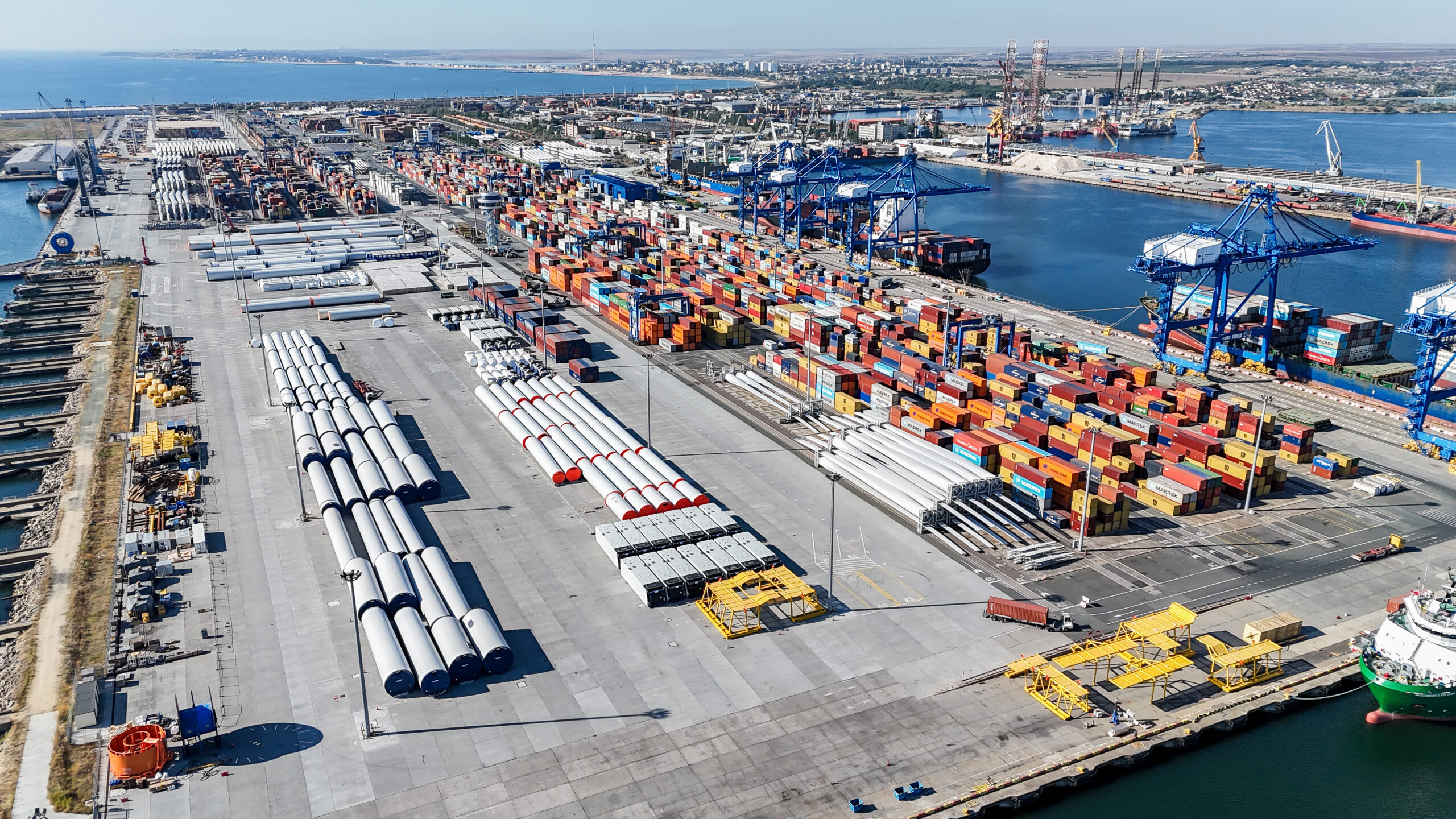 DP World Constanța investește 53,8 milioane de euro în electrificarea terminalului de containere