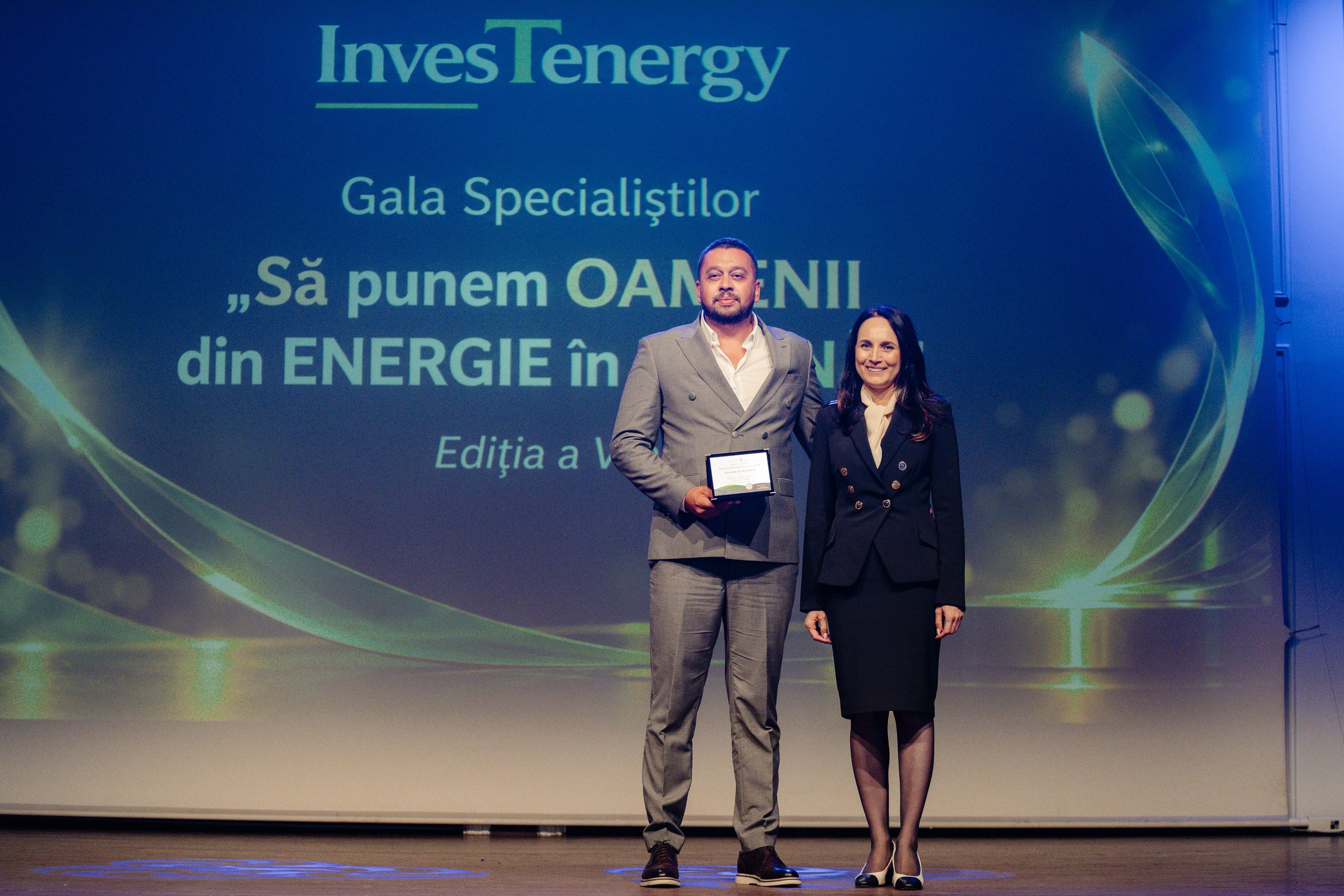 Traian Gheorghiu, premiat la Gala InvesTenergy pentru managementul siguranței în cadrul PARAPET